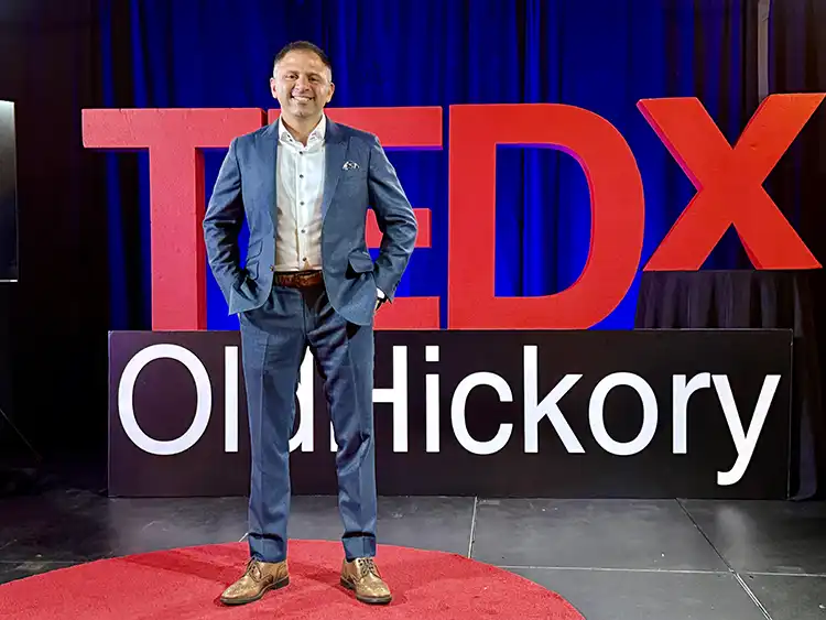 Ali TED talk image 01